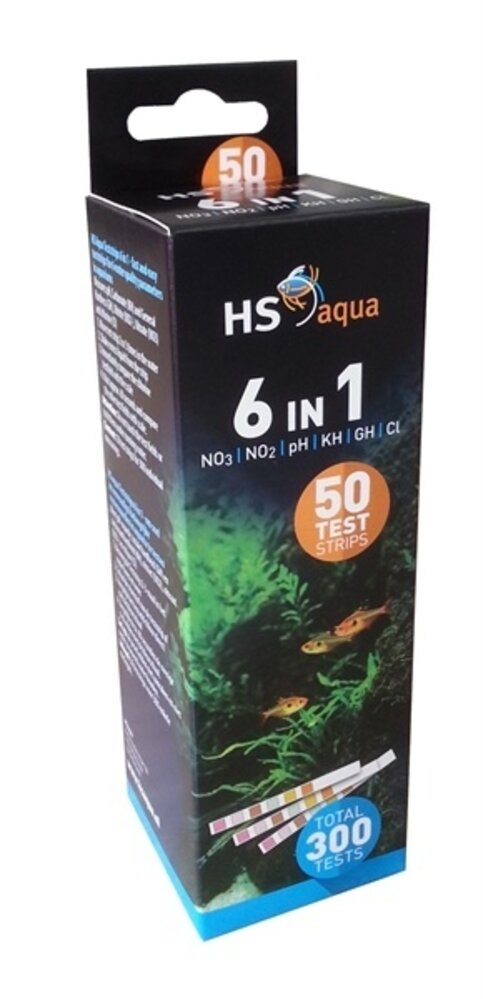 HS Aqua Teststreifen 6 in 1