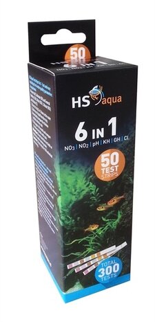HS Aqua Teststreifen 6 in 1