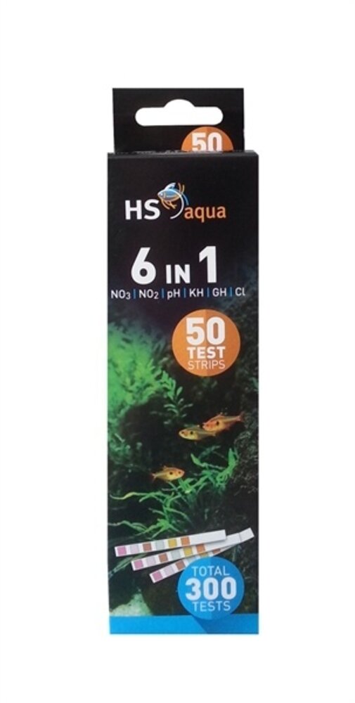 HS Aqua Teststreifen 6 in 1