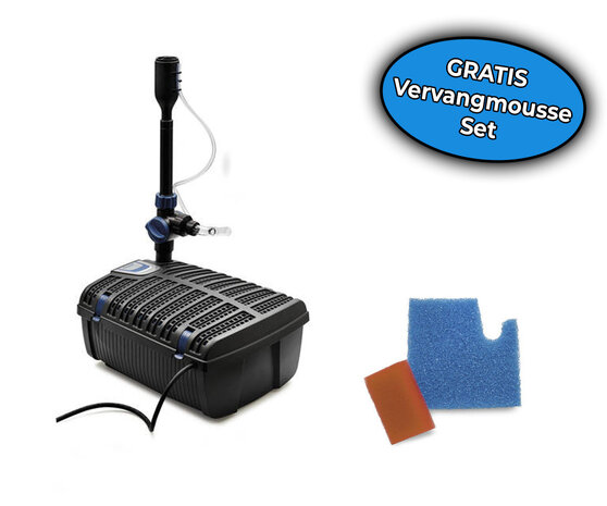 Oase Filtral UVC 3000 + Gratis Ersatzschaum Set
