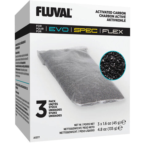 Fluval Evo/Spec/Flex Aktivkohle