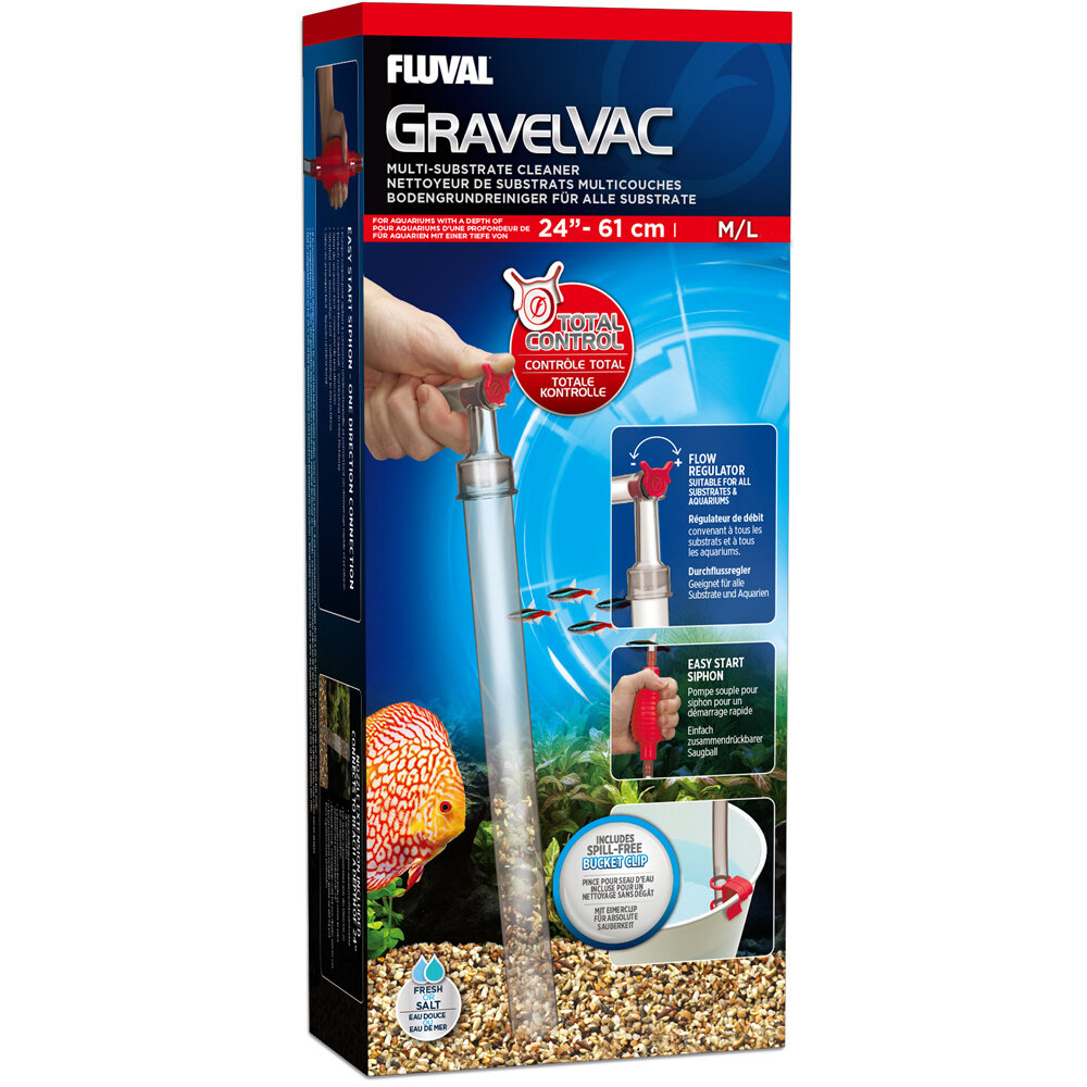Fluval Gravel Vac mittel/groß