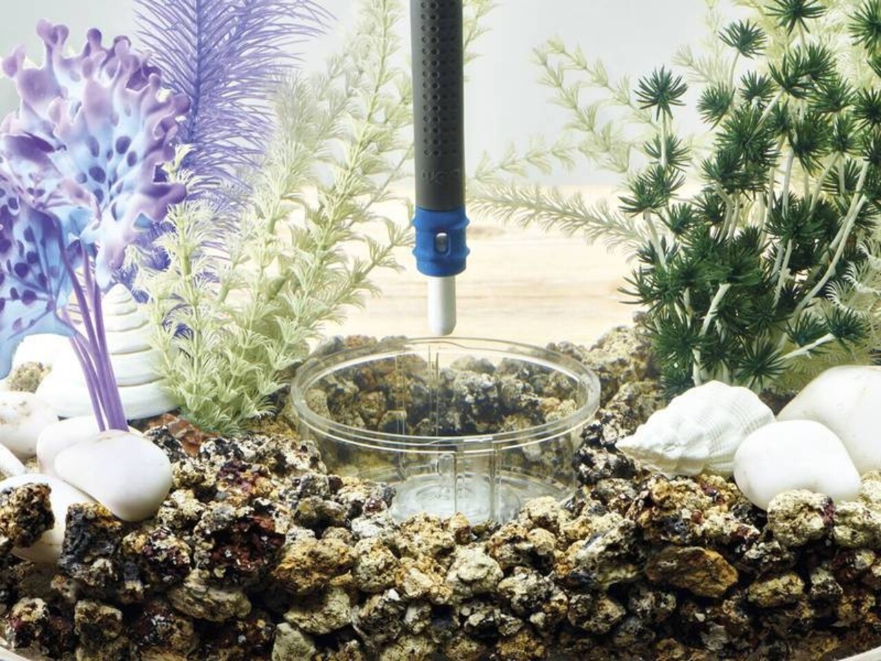 biOrb Vielseitige Reinigungsbürste blau