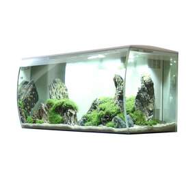 Fluval Flex Aquarium Komplettset 123L Weiß