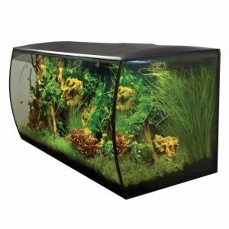 Fluval Flex Aquarium Komplettset 123L Schwarz