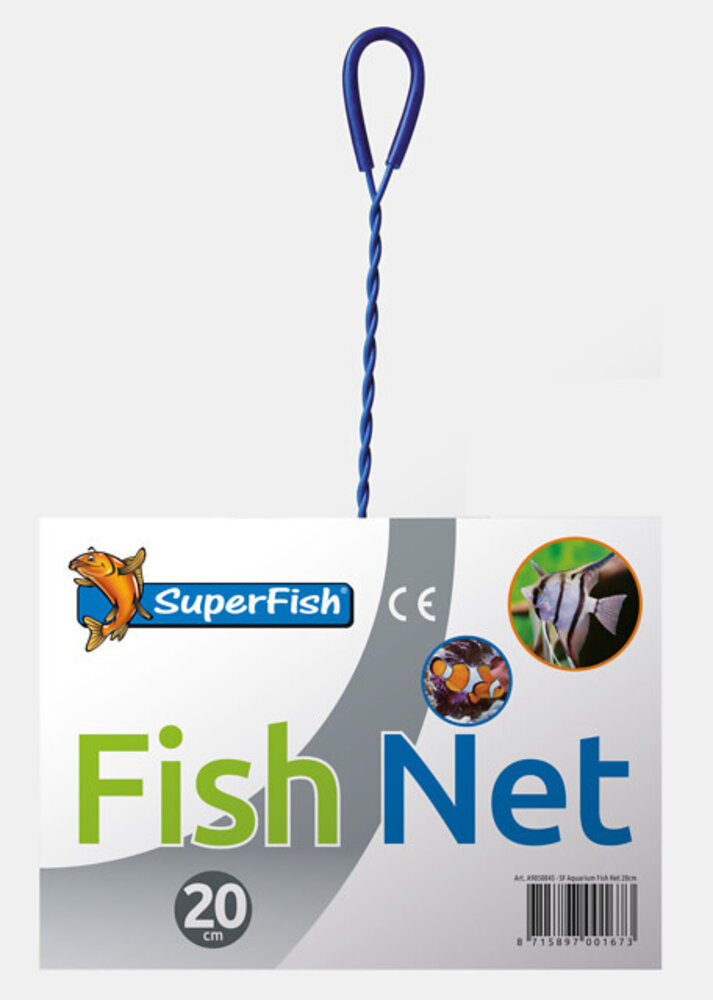 Superfish Weißes feines Keschernetz 20 cm Superfish Weißes feines Keschernetz 20 cm