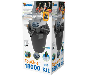Superfish Topclear Kit 18.000 UVC/Filter/Pumpe