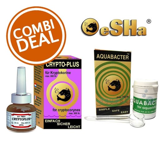 Esha Crypto Plus und Aquabacter - Bundle