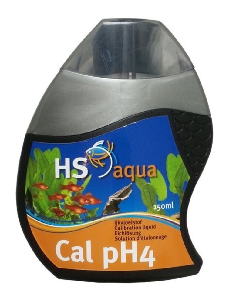 HS Aqua Kalibrierflüssigkeit pH 4 150ml HS Aqua Kalibrierflüssigkeit pH 4 150ml