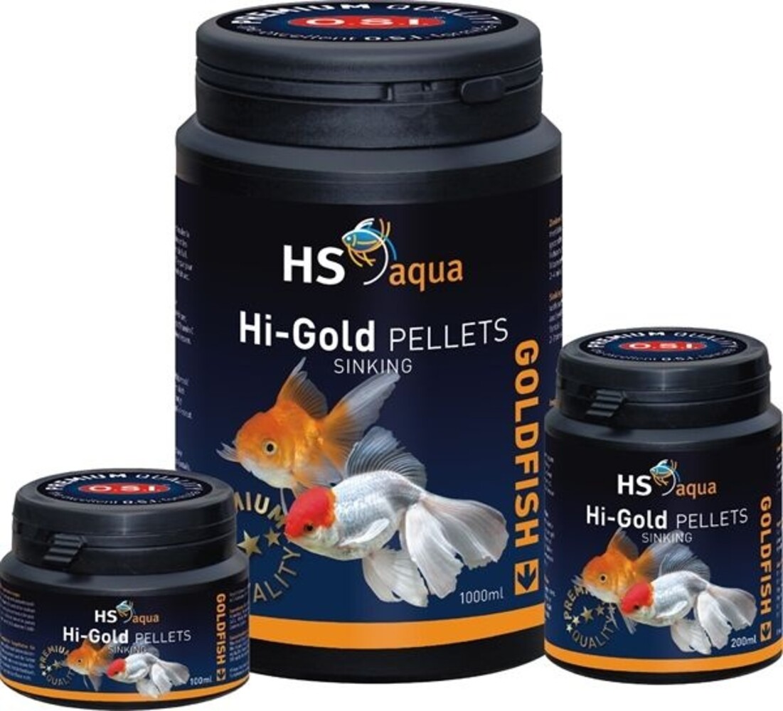 HS Aqua / O.S.I. Hi-Gold Pellets HS Aqua / O.S.I. Hi-Gold Pellets