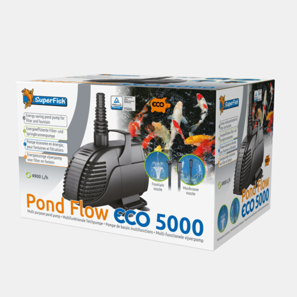 Superfish Pond Flow Eco 5000 Teichpumpe