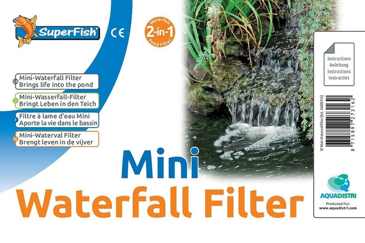 Superfish Mini Wasserfallfilter