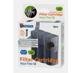 Superfish Aqua-Flow 50 Kristallklare Filterkartuschen Superfish Aqua-Flow 50 Kristallklare Filterkartuschen
