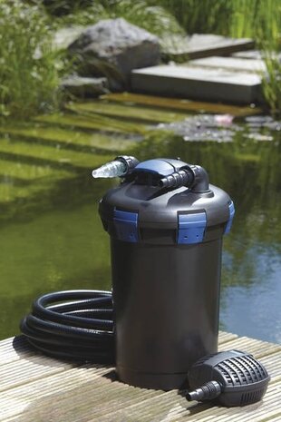 Oase BioPress Set 10000 + Gratis Ersatzschaum Set