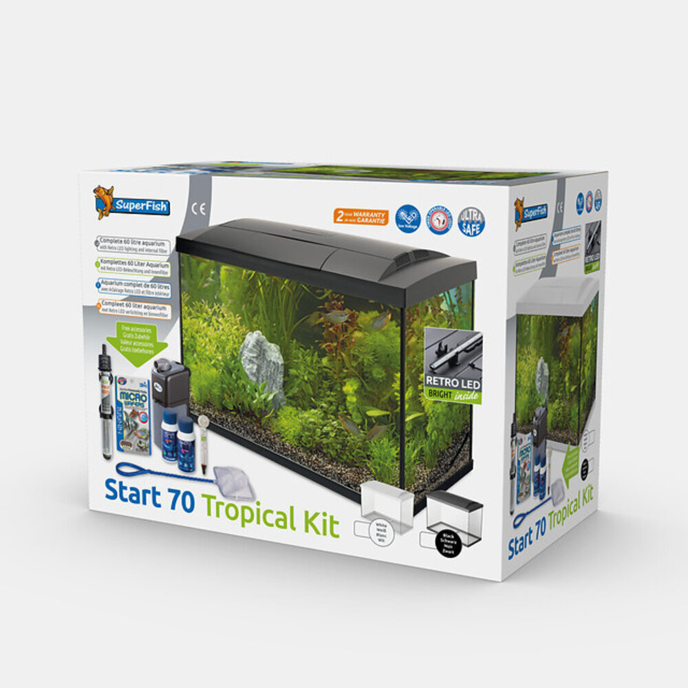 Superfish Start 70 Tropical Kit Weiß