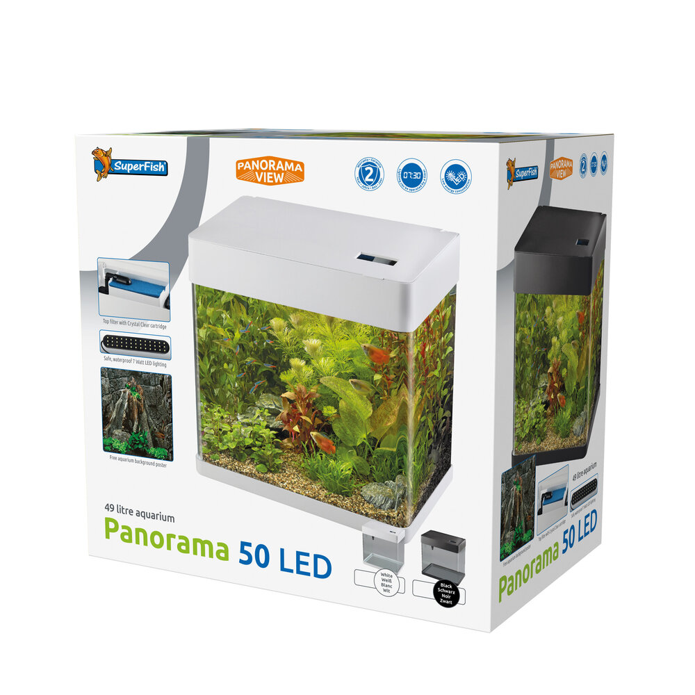 Superfish Panorama 50 LED Weiß