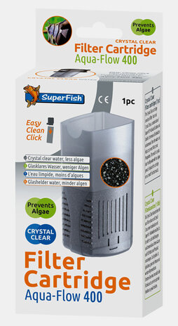 Superfish Aqua-Flow 400 Crystal Clear Kartusche