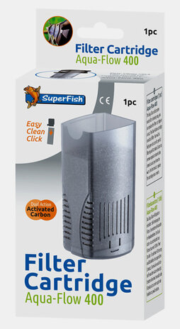 Superfish Aqua-Flow 400 Easy Click Filterkartuschen