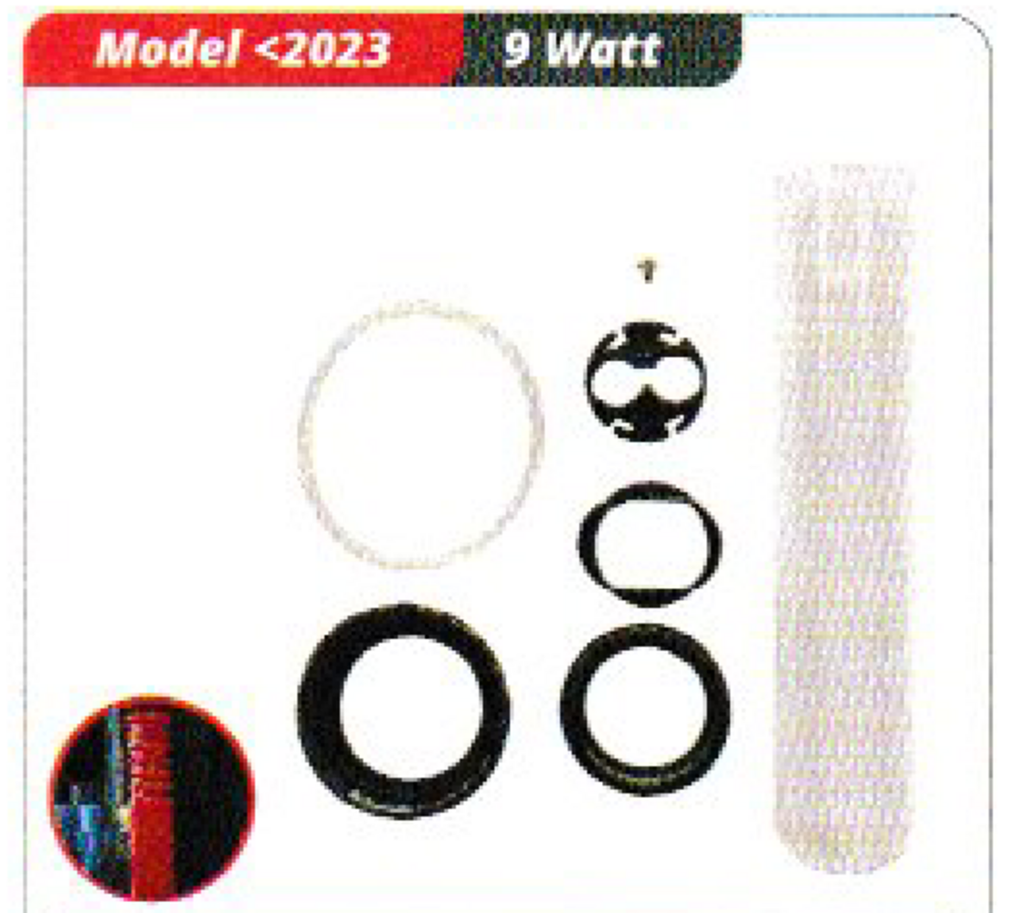 Superfish TopClear/Pondclear UV-Reparaturset 7-9W oder 11-18W