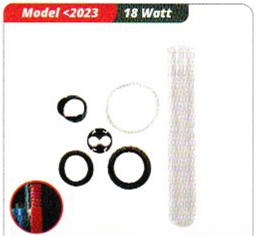 Superfish TopClear/Pondclear UV-Reparaturset 7-9W oder 11-18W