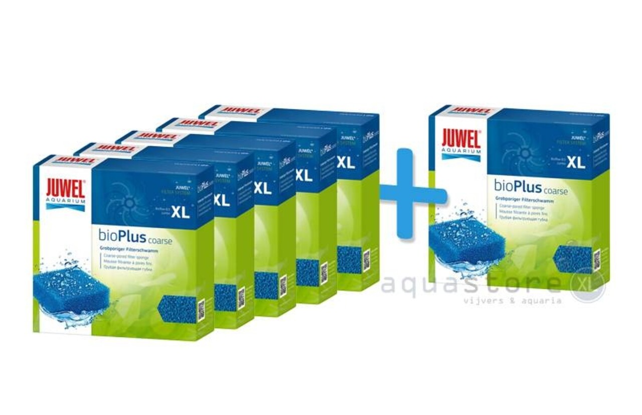 Juwel BioPlus Grob BioFlow 8.0 XL 5+1 gratis Juwel BioPlus Grob BioFlow 8.0 XL 5+1 gratis
