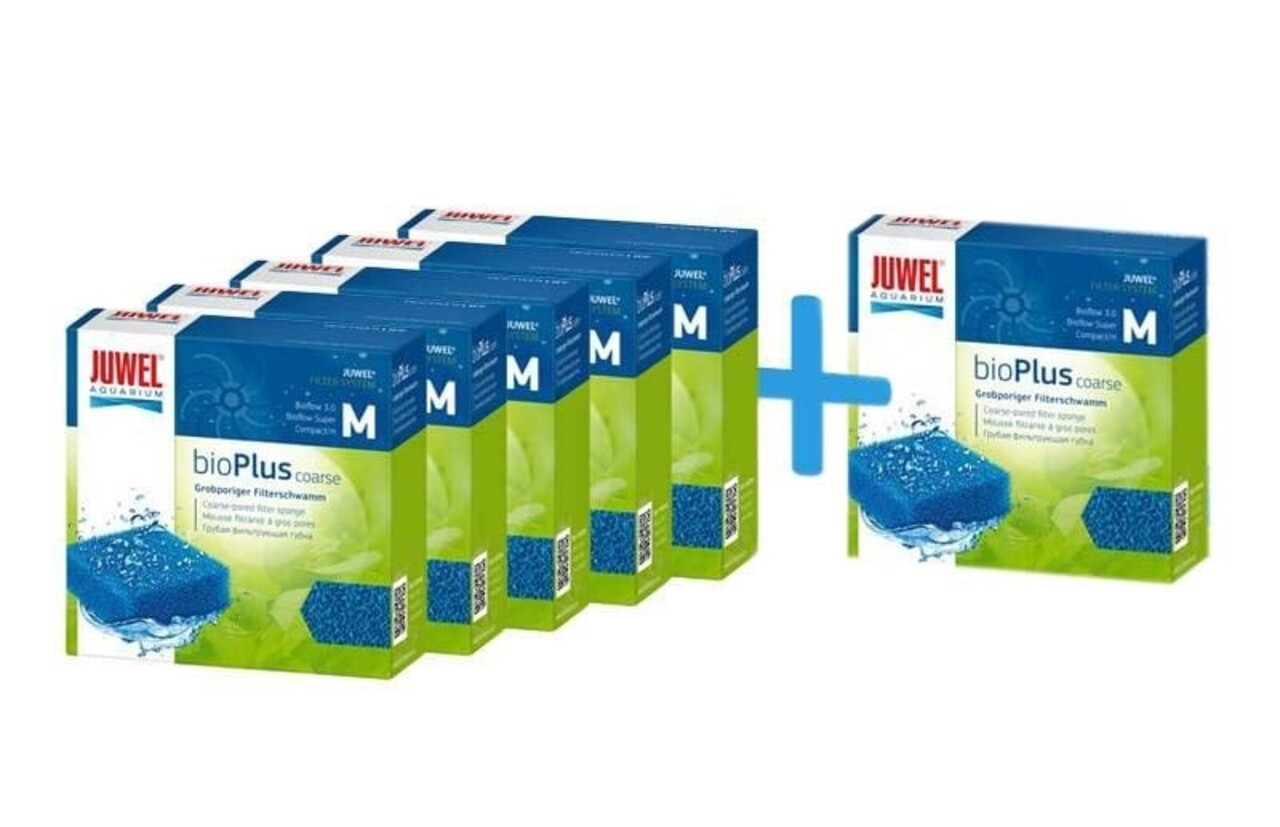 Juwel BioPlus Grob BioFlow 3.0 M 5+1 gratis Juwel BioPlus Grob BioFlow 3.0 M 5+1 gratis