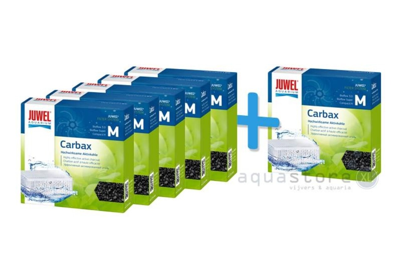 Juwel Carbax bioFlow 3.0 M 5+1 gratis Juwel Carbax bioFlow 3.0 M 5+1 gratis