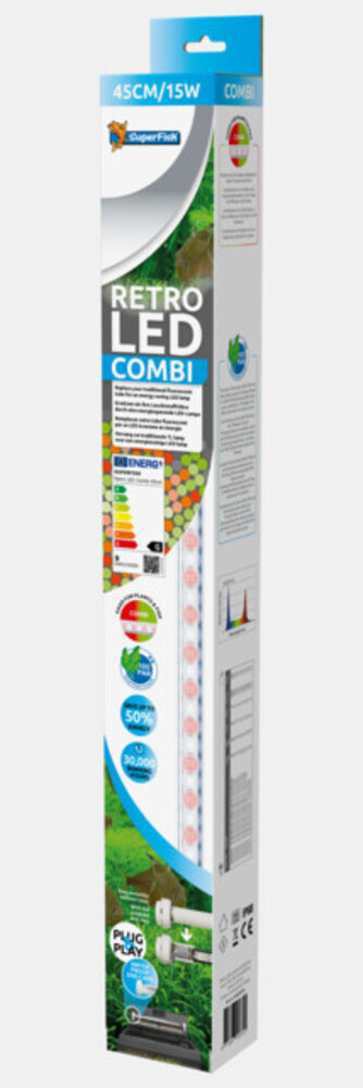 Superfish Retroled Combi T8&JT5 45cm/15W