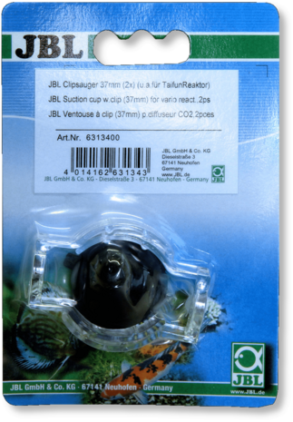 JBL Saugnapf mit Klemme 36mm 2 Stück JBL Saugnapf mit Klemme 36mm 2 Stück