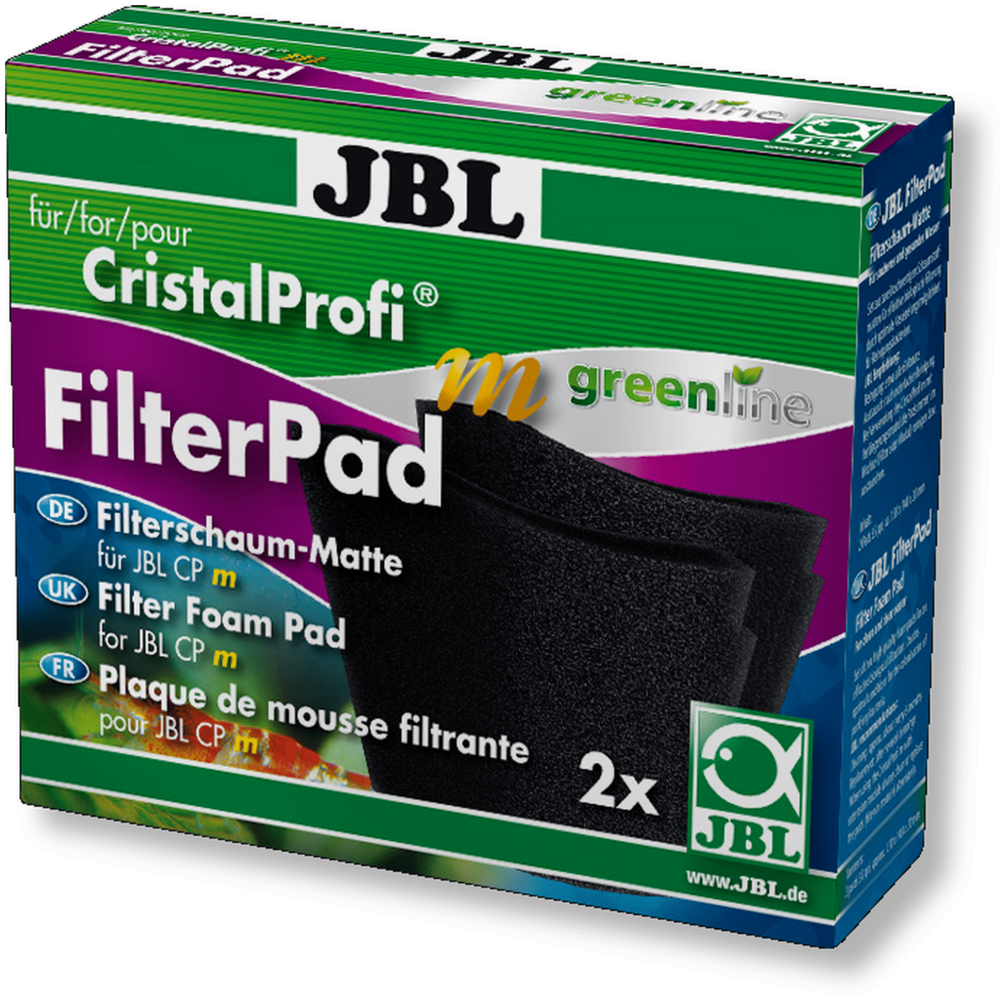 JBL Cristalprofi M Greenline Filtermatte 2 Stück