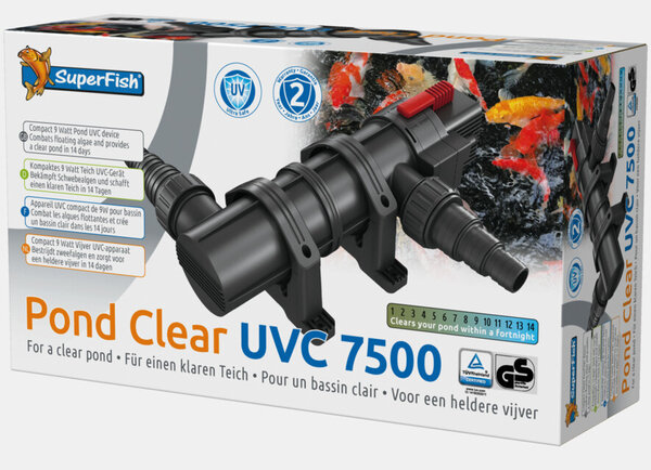 Superfish Pond clear UVC 7500 9W