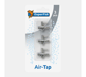 Superfish Edelstahl-Luftventil 1-fach mit Gewinde 4-6mm 3 Stück