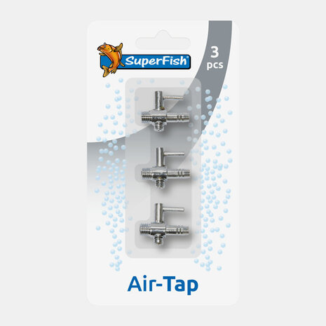 Superfish Edelstahl-Luftventil 1-fach mit Gewinde 4-6mm 3 Stück