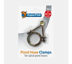Superfish Spiralschlauchschelle 30-34 mm, 2 Stück verpackt Superfish Spiralschlauchschelle 30-34 mm, 2 Stück verpackt