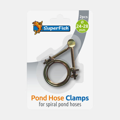 Superfish Schlauchschelle 24-28 mm, 2 Stück verpackt