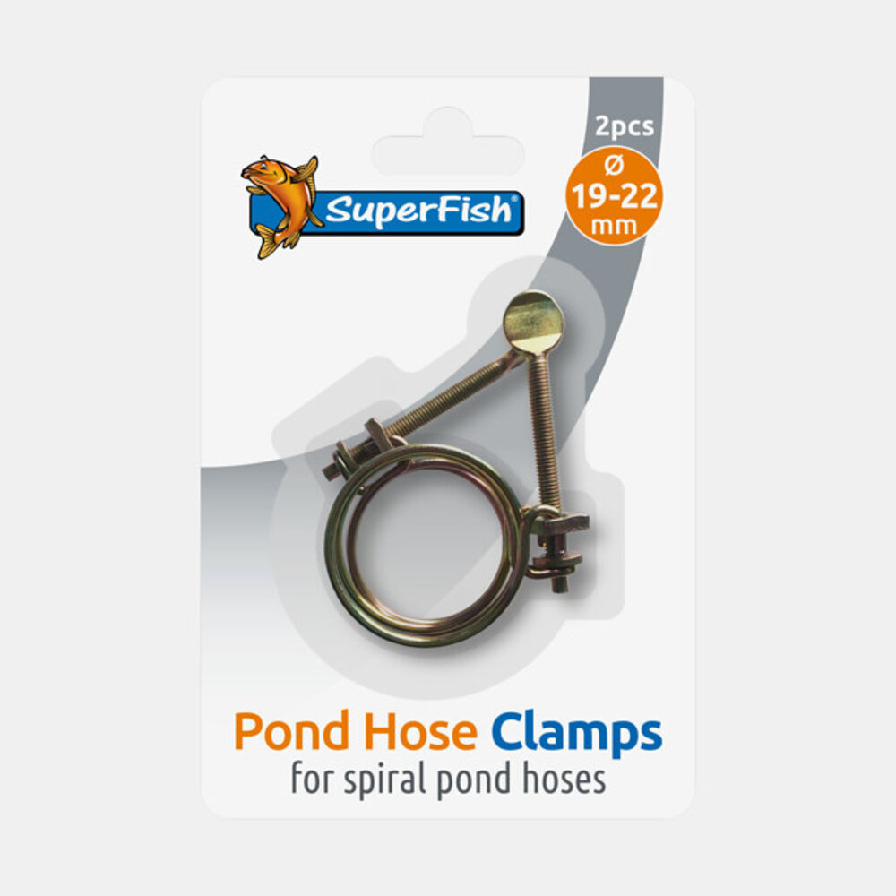 Superfish Spiralschlauchschelle 19-22 mm, 2 Stück verpackt