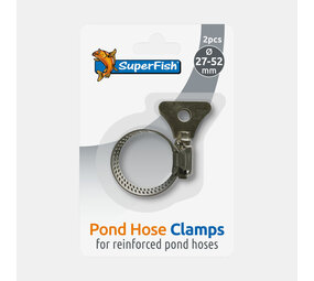 Superfish Schlauchschelle Edelstahl+Flügel 27-52 mm 2 Stück