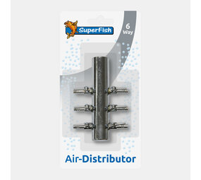 Superfish Edelstahl Verteiler 6 Ausgänge