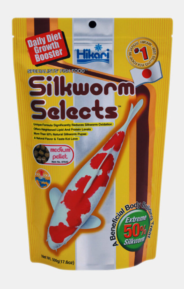 Saki hikari Silkworm Select Medium 500 Gramm