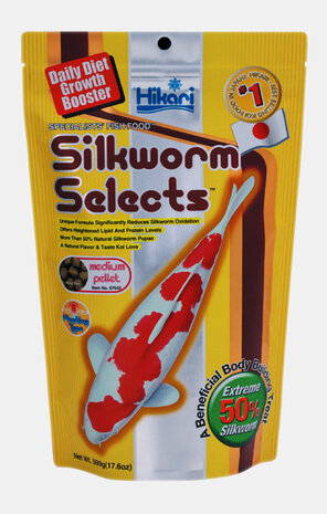 Saki hikari Silkworm Select Medium 500 Gramm