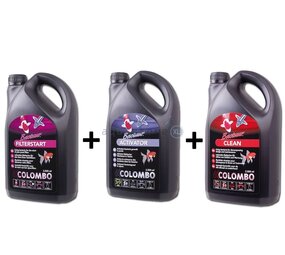 Colombo 1x 500ml clean + 1x 500ml start + 1x 500ml activator
