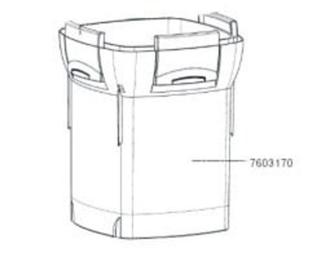 Eheim Filtertopf für Professionel 3/2080 Eheim Filtertopf für Professionel 3/2080