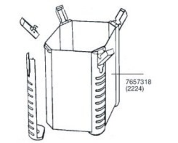 Eheim Filterbehälter für Professionel /Experience 2124/2224/2424 Eheim Filterbehälter für Professionel /Experience 2124/2224/2424