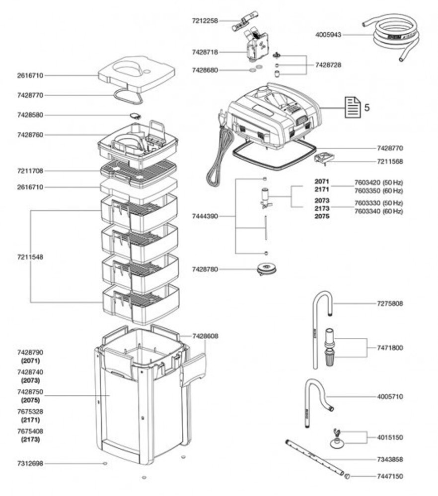 Eheim Adapter für Professionel 3/4/5