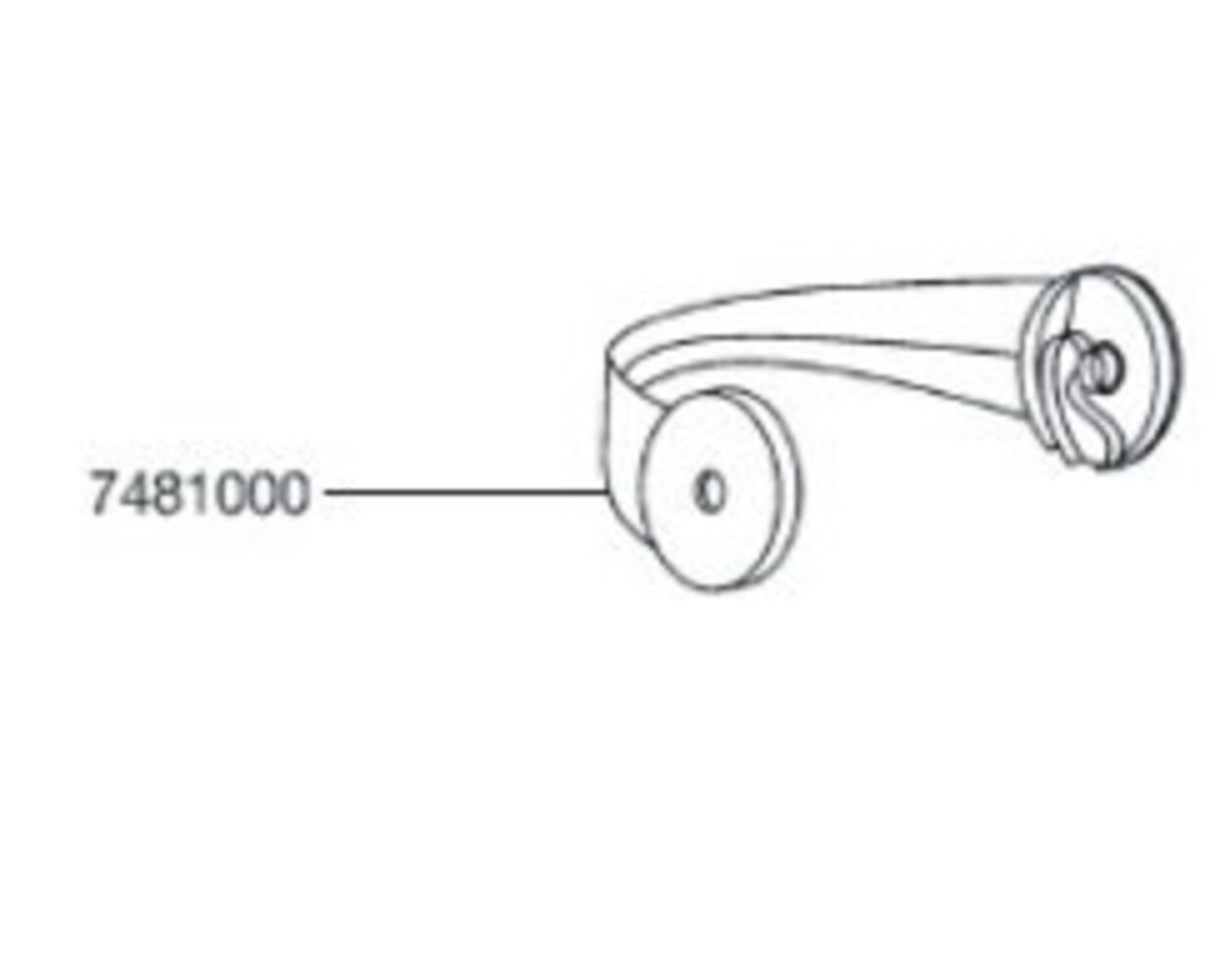 Eheim Bügel mit Nockenrad für Ecco/ Ecco Comfort/ Eccopro Eheim Bügel mit Nockenrad für Ecco/ Ecco Comfort/ Eccopro