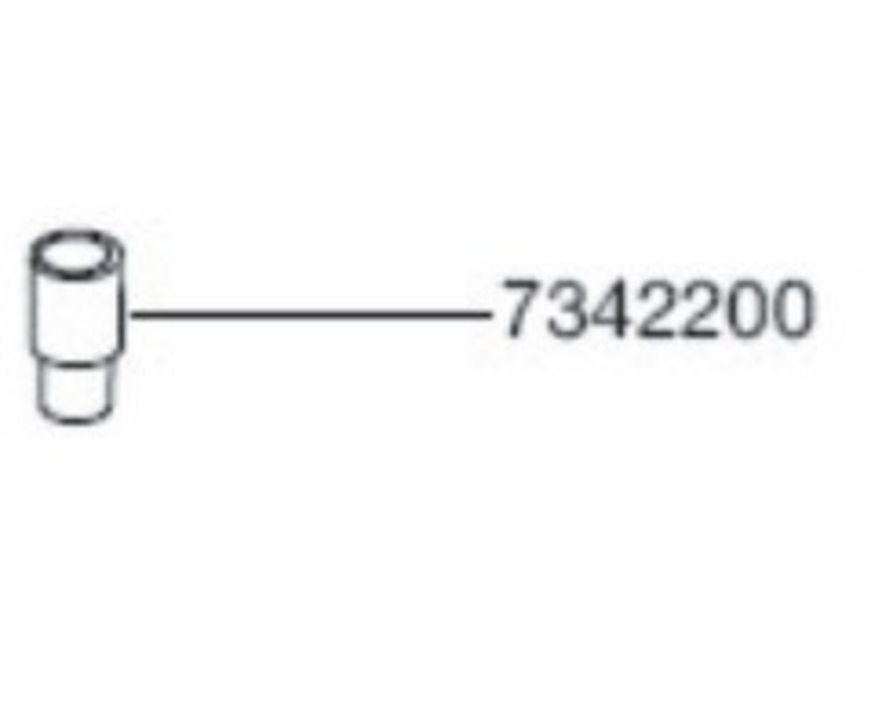 Eheim ROHRSTÜCK FÜR 2226/28,2126/28,2226/28,2326/28-2426
