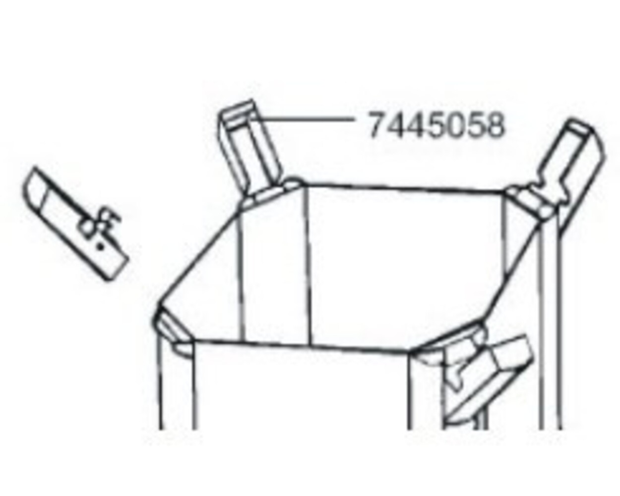 Eheim Abdeckklammer Für 2222/2224/2322/2324/2422/2424