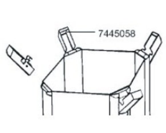 Eheim Abdeckklammer Für 2222/2224/2322/2324/2422/2424