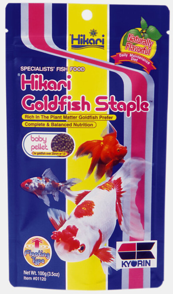 Hikari Staple Goldfish Baby 100 Gramm Hikari Staple Goldfish Baby 100 Gramm