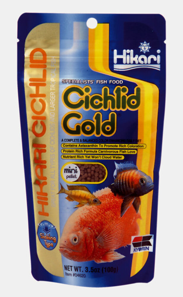 Hikari Cichlid Gold Sinkend Mini 100 Gramm